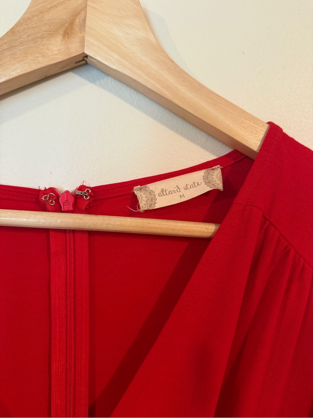 Altar'd State Red Wrap Max - Picture 2 of 6